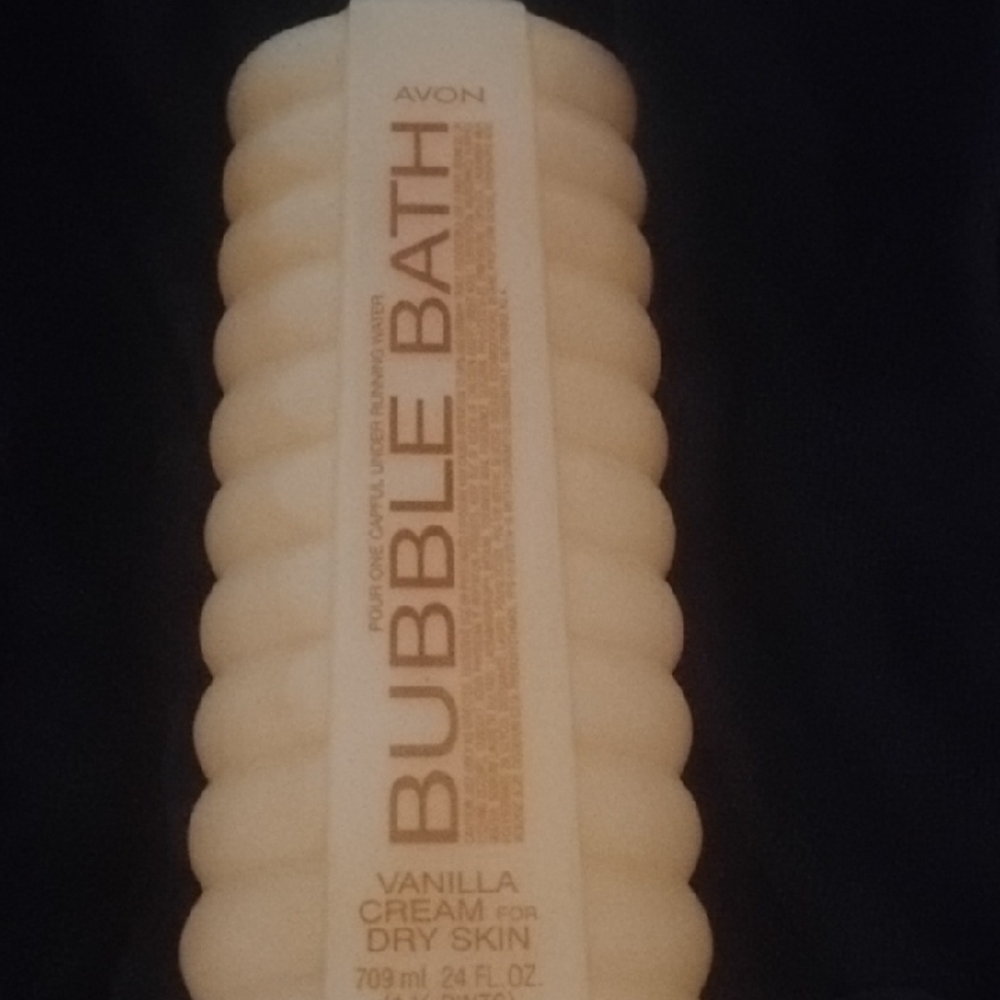 Avon Cream Bath Soak Indulgent Relaxation